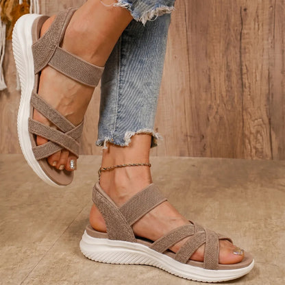 María | Sandalias Confort Rosa