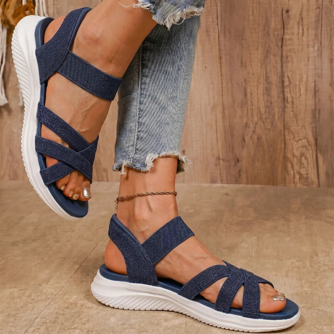María | Sandalias Confort Rosa