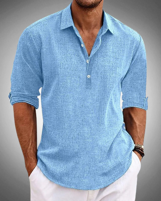 Javier | Camisa clásica de algodón