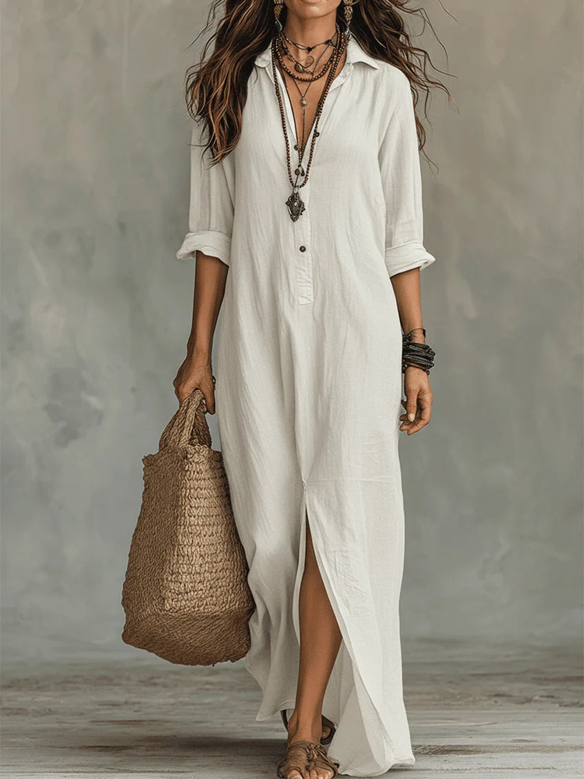 Celina | Vestido maxi largo