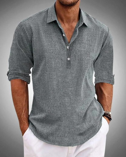 Javier | Camisa clásica de algodón
