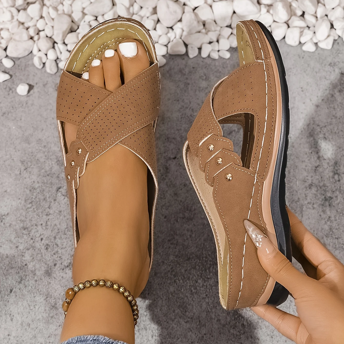 Vanesa | Sandalias cómodas con cuña