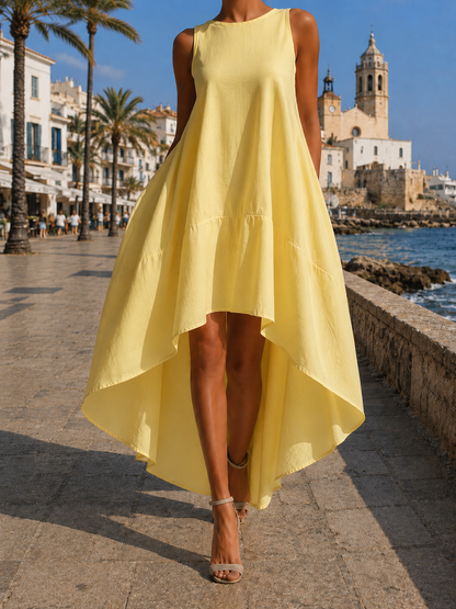 Carlota | Vestido Asimétrico Sitges