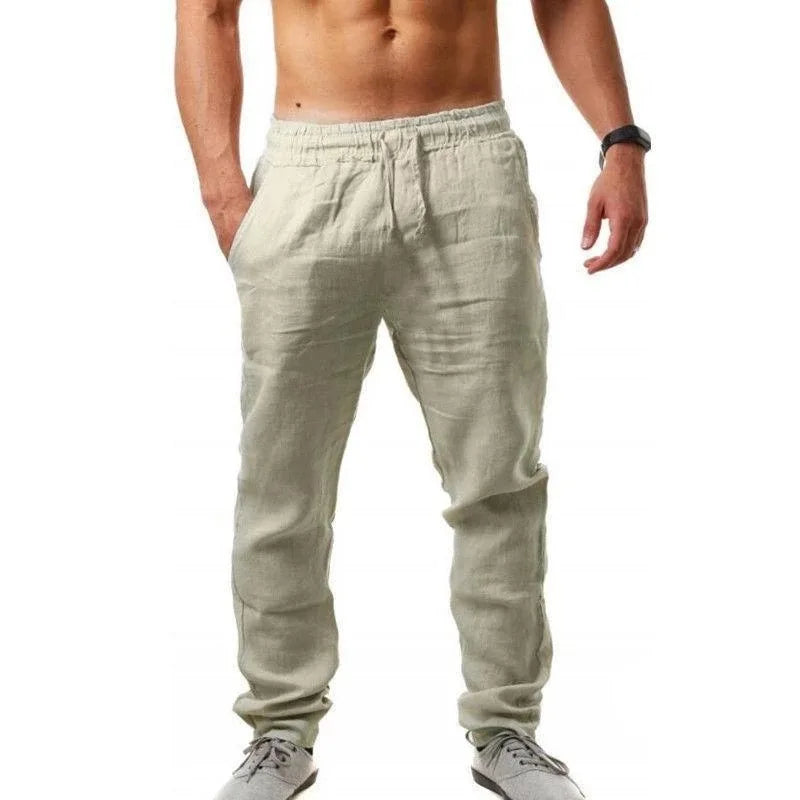 Cayetano | Pantalones de lino transpirables