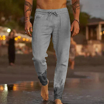 Simón | Pantalones de playa de lino