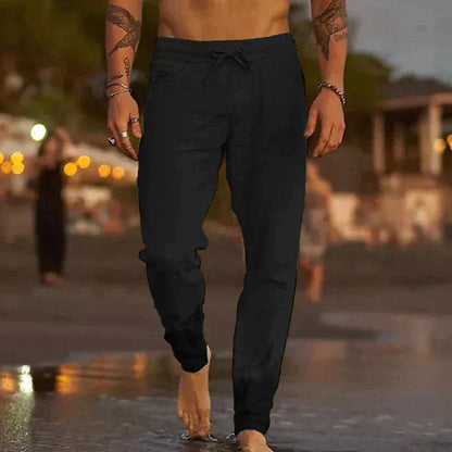 Simón | Pantalones de playa de lino