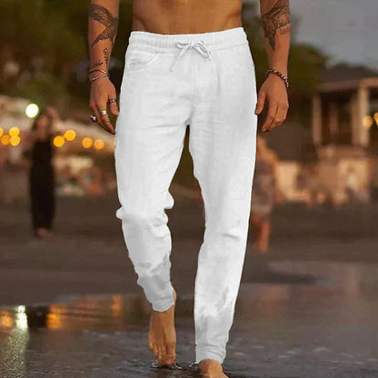 Simón | Pantalones de playa de lino
