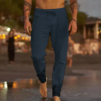 Simón | Pantalones de playa de lino
