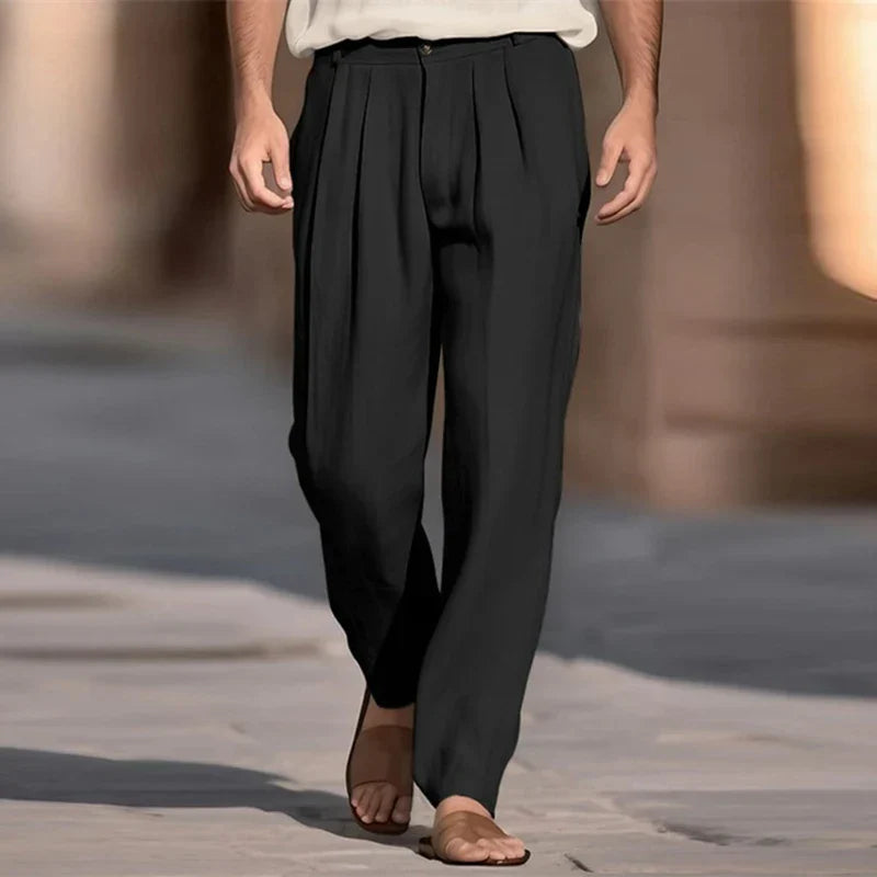 Sebastian | Pantalones informales de lino