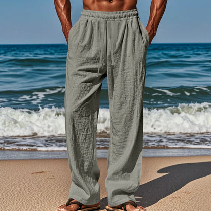 Héctor | Pantalones cómodos de lino