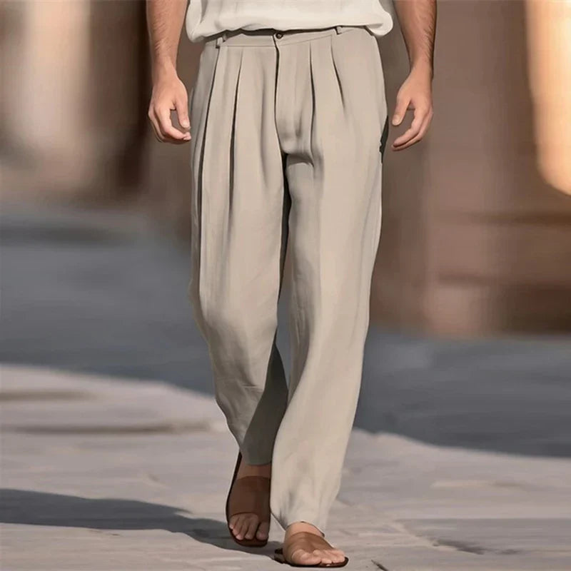 Sebastian | Pantalones informales de lino