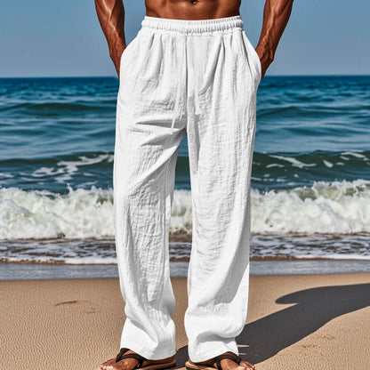 Héctor | Pantalones cómodos de lino