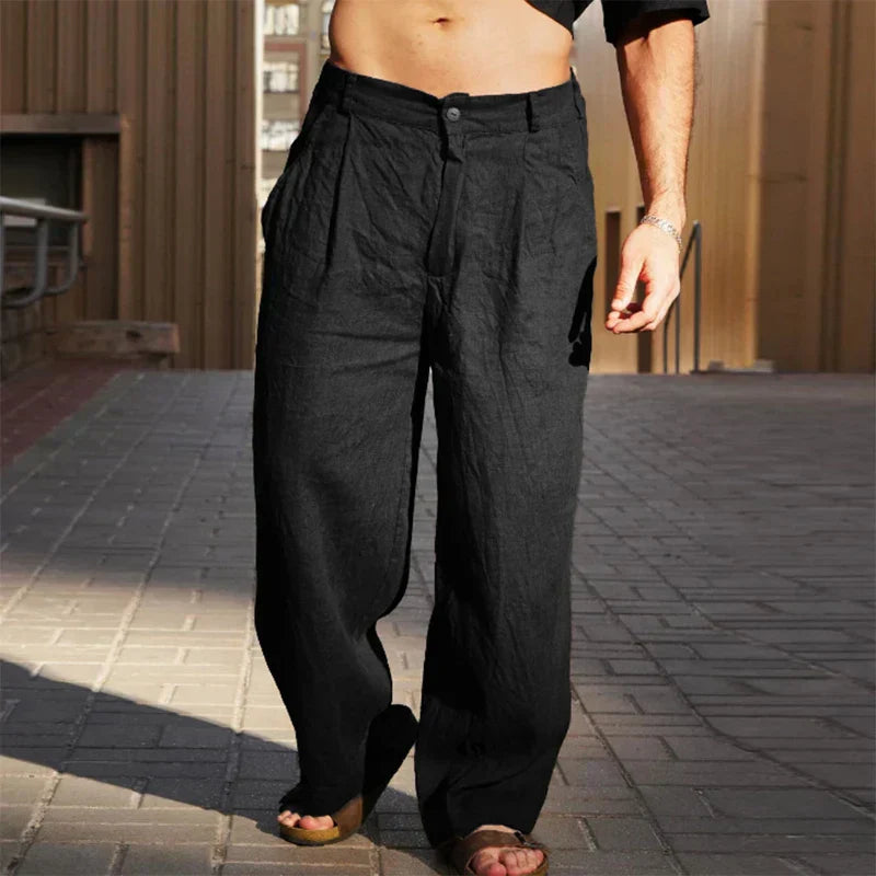 Tomás | Pantalones informales de lino