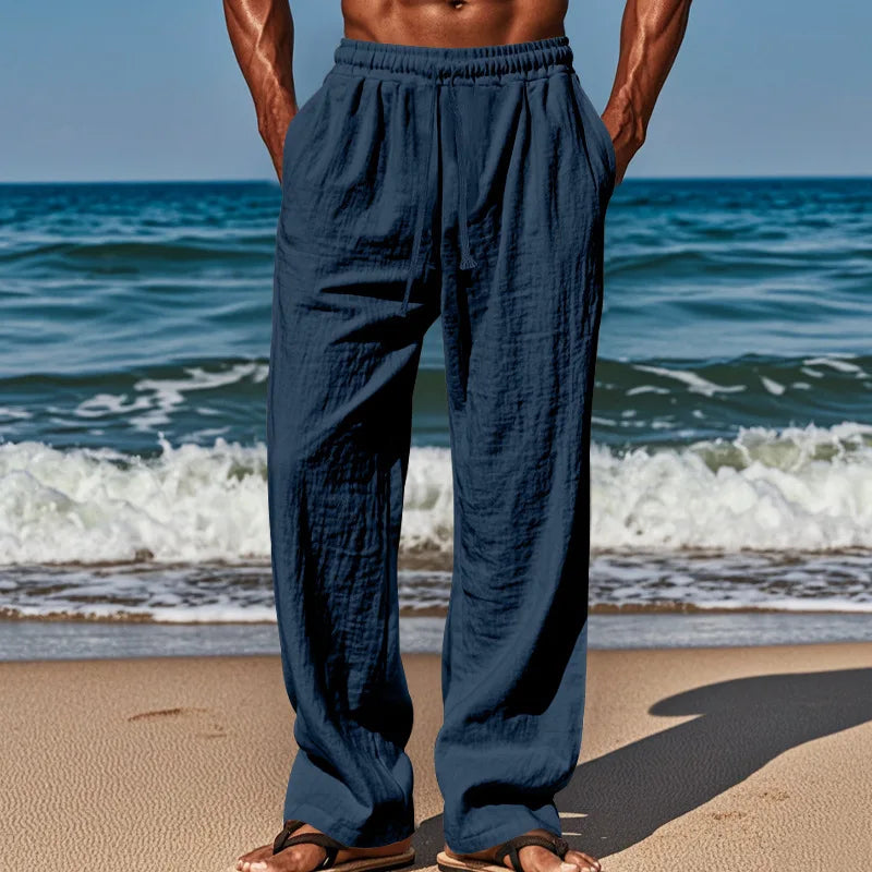 Héctor | Pantalones cómodos de lino