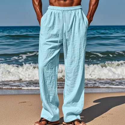 Héctor | Pantalones cómodos de lino