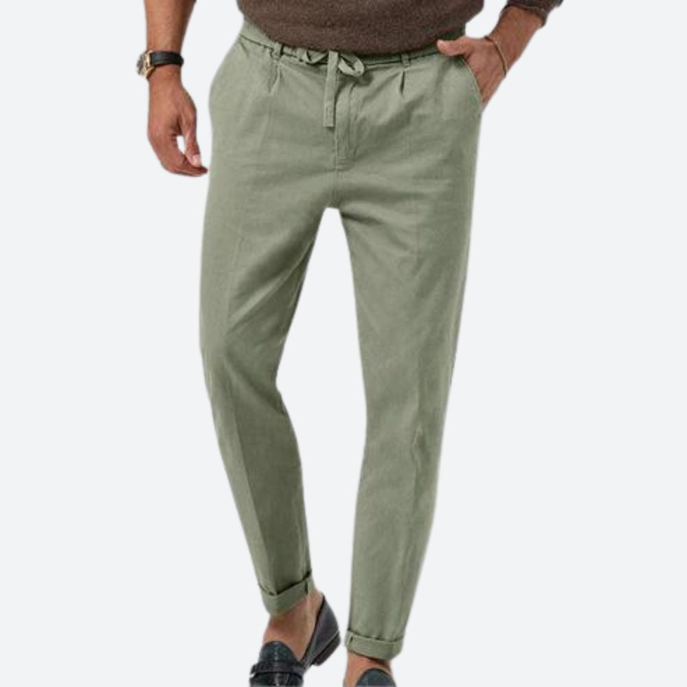 Renato | Pantalones informales de lino