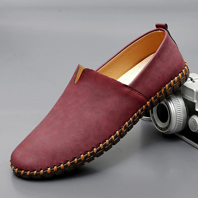 Bruno | Mocasines de piel Santorini