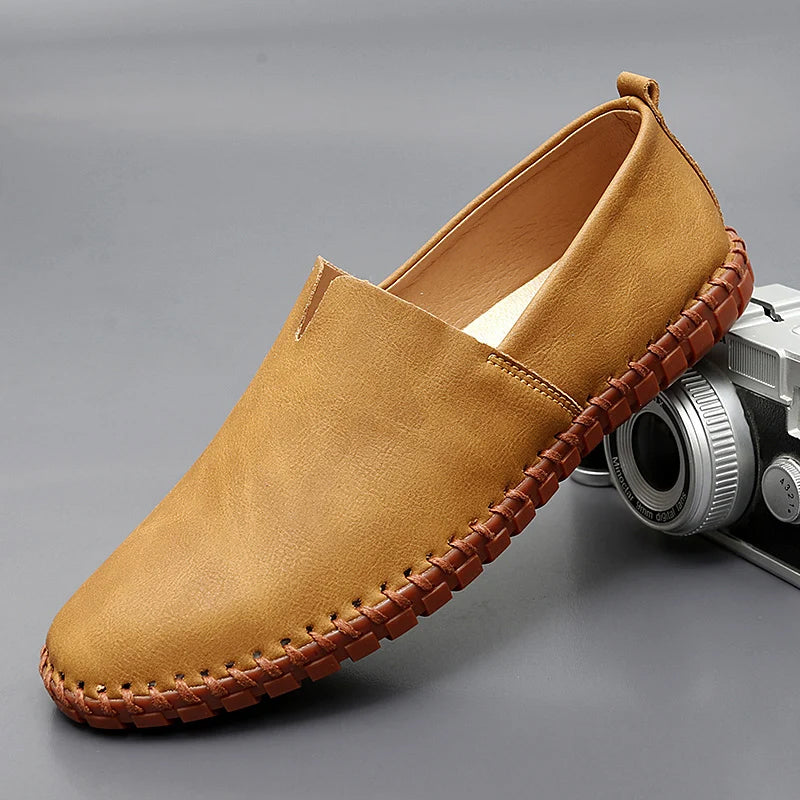 Bruno | Mocasines de piel Santorini