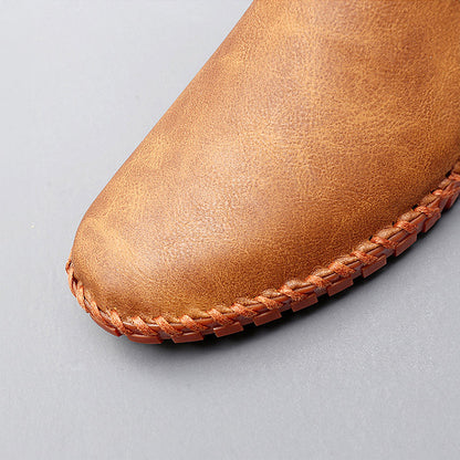 Bruno | Mocasines de piel Santorini