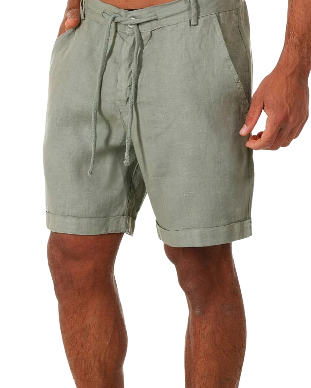 Hernán | Pantalones cortos de verano de lino