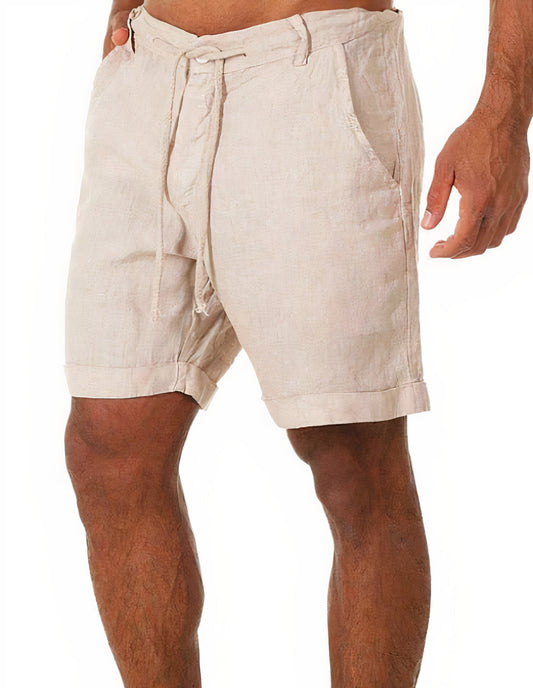 Hernán | Pantalones cortos de verano de lino