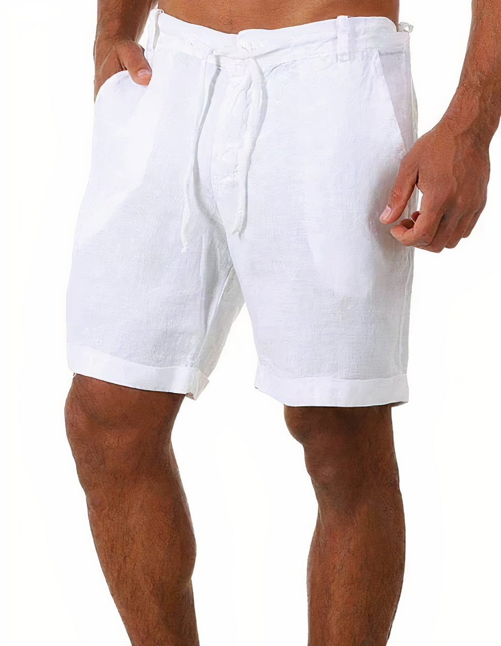 Hernán | Pantalones cortos de verano de lino