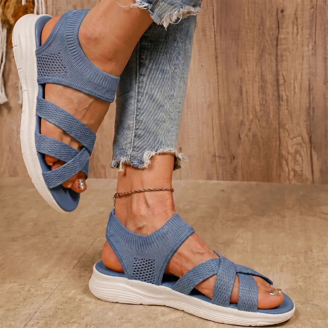 María | Sandalias Confort Rosa