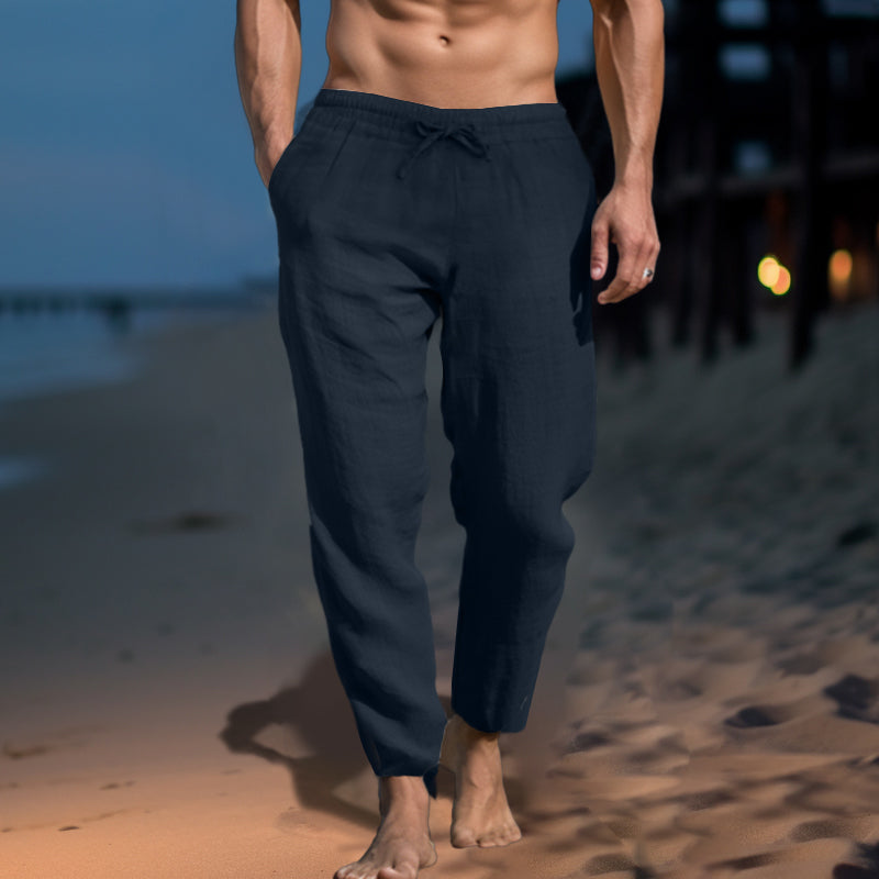 Leo | Pantalones de lino Corfu
