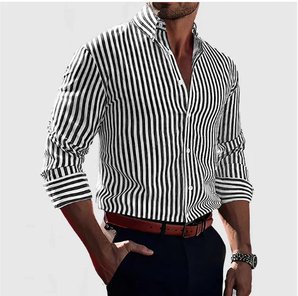 Juan | Camisa elegante a rayas