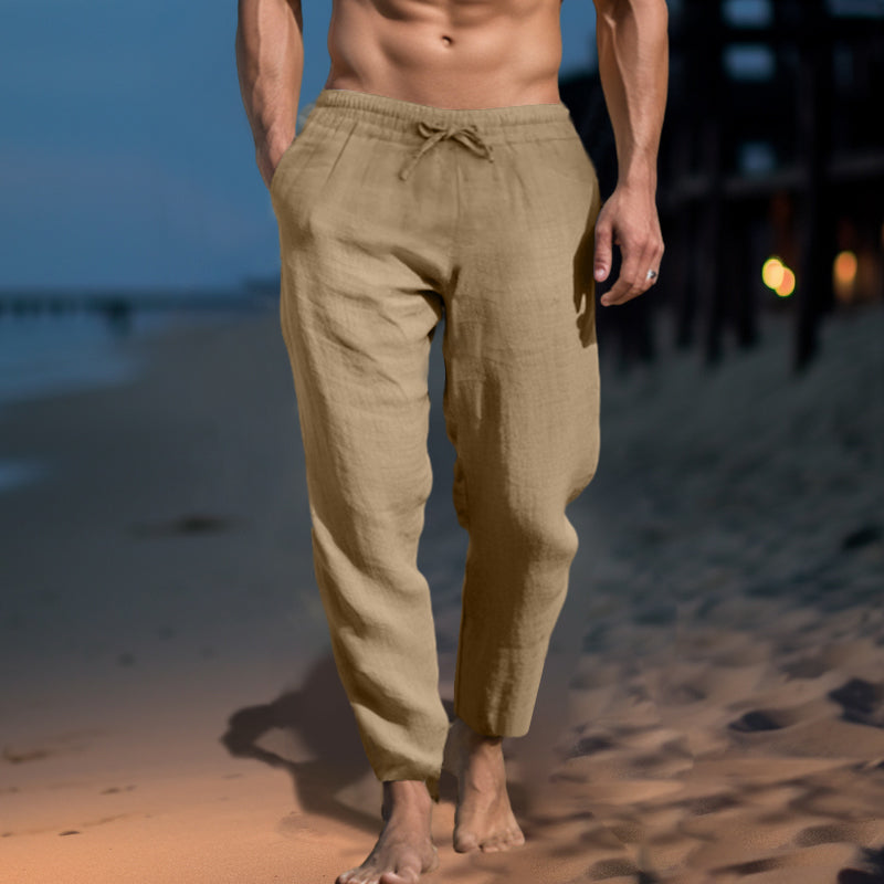Leo | Pantalones de lino Corfu