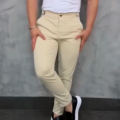 Taviero | Pantalones Slim Fit de Stretch para Hombre