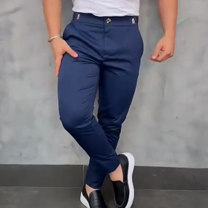 Taviero | Pantalones Slim Fit de Stretch para Hombre